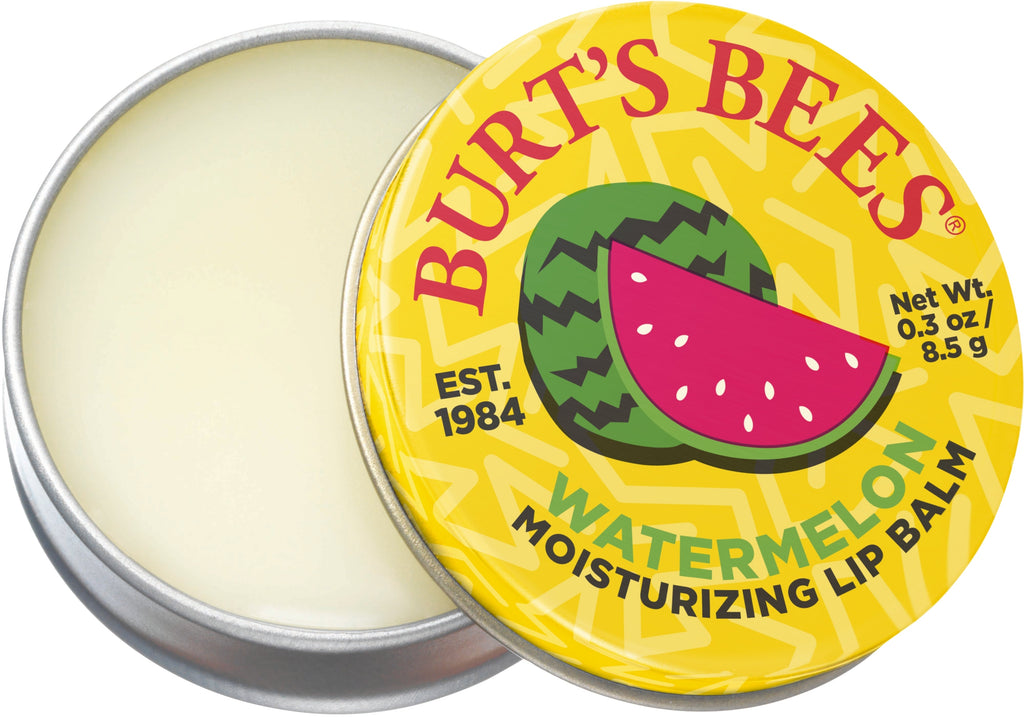 Moisturizing Retro Lip Balm Tin-Watermelon